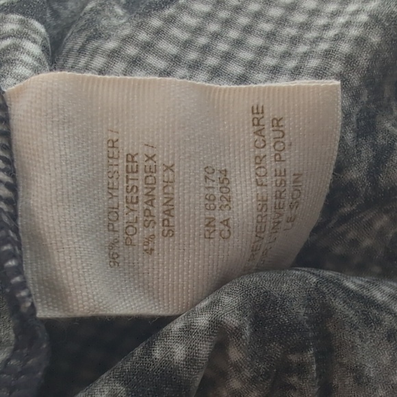 Intimately Free People Gray Black Floral Lace Satin Slip Mini Dress Size Small - Picture 7 of 7